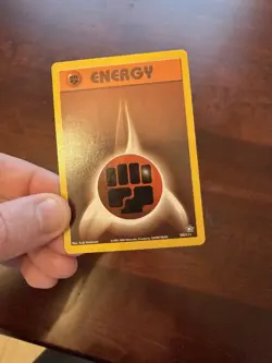 Fighting Energy 106/111 Neo Genesis Regular Pokemon Card - Image 3