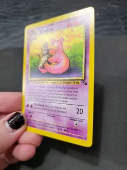Slowbro 1st Edition 1999 Fossil Pokemon Card 43/62 - Image 4