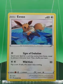 Eevee 052/072 Shining Fates Pokemon Card - Image 3