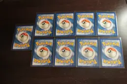 2025 POKEMON MEP EN-ME BLACK STAR PROMO #027 HAUNTER Lot 9 cards - Image 2