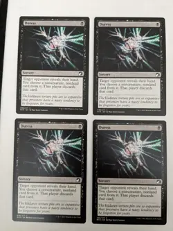4x Duress Magic the Gathering collectible cards MTG! - Image 1