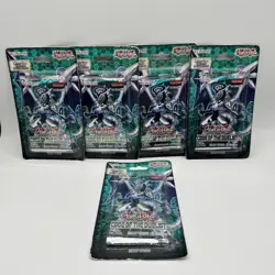 5x Yu-Gi-Oh Code of the Duelist Blister Booster 9 Card Pack Konami 1st Ed. ‘14 - Image 1