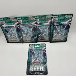 5x Yu-Gi-Oh Code of the Duelist Blister Booster 9 Card Pack Konami 1st Ed. ‘14 - Image 2