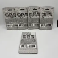 5x Yu-Gi-Oh Code of the Duelist Blister Booster 9 Card Pack Konami 1st Ed. ‘14 - Image 3