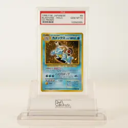 1998 Pokemon Blastoise PSA 10 CD Promo P.M. Japanese Holo Vintage Card - Image 1