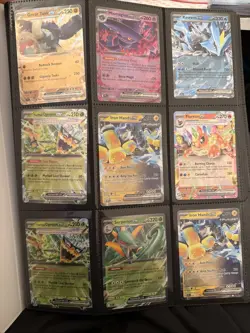 Pokemon TCG 396 ex card lot! with binder - Image 1