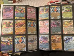 Pokemon TCG 396 ex card lot! with binder - Image 3