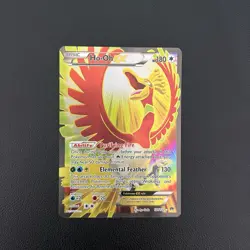 Pokemon TCG Ho-OH EX Breakpoint #121/122 Rare Ultra Card - MP - Image 1