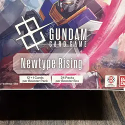 Gundam Card Game Newtype Rising Booster Box GD01 by Bandai English Edition - Image 3