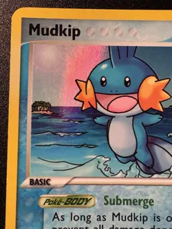 Mudkip 57/100 EX Crystal Guardians Pokemon Card Reverse Holo Foil Rare LP - Image 3