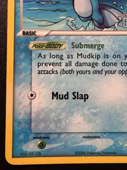 Mudkip 57/100 EX Crystal Guardians Pokemon Card Reverse Holo Foil Rare LP - Image 5