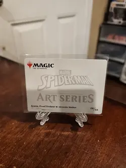 Kraven, Proud Predator (28/54) Art Series NM (Art Card) [MTG] - Image 2