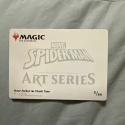 Peter Parker Art Card (3/54) Art Series: Marvel's Spider-Man Regular - Image 2