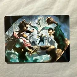 Behold the Sinister Six! Art Card (7/54) Art Series: Marvel's Spider-Man Regular - Image 1