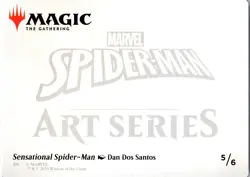 Sensational Spider-Man Art Card Normal Art Series: Marvel's Spider-Man # NM - Image 2
