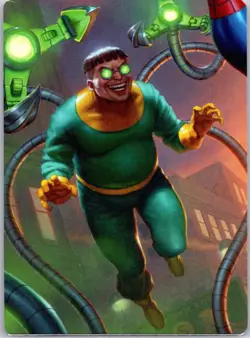 Doc Ock, Evil Inventor Art Card Normal Art Series: Marvel's Spider-Man # NM - Image 1