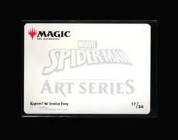 MTG: Kapow! Art Card #17 S Normal NM Art Series: Marvel's Spider-Man - Image 2