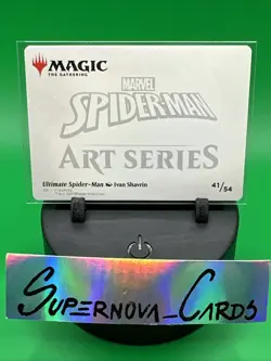 Ultimate Spider-Man Art Card 41/54 MTG Spider-Man - Image 2