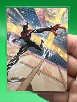 Ultimate Spider-Man Art Card 41/54 MTG Spider-Man - Image 3
