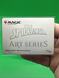 Ultimate Spider-Man Art Card 41/54 MTG Spider-Man - Image 4