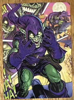 MTG Marvel Spider-Man Art Card, Green Goblin 49/54 - Image 1