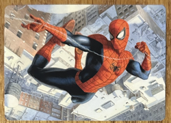 MTG Marvel Spider-Man Art Card, Spider-Man, Peter Parker 53/54 - Image 1