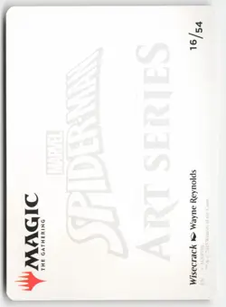 MTG - Wisecrack Art Card (Gold-Stamped Signature) S Art Series: Marvel NM - Image 2