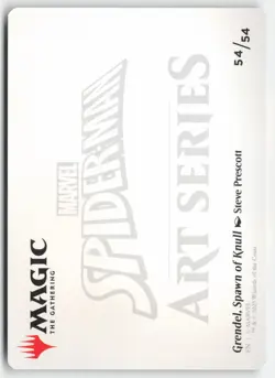 MTG - Grendel, Spawn of Knull Art Card S Art Series: Marvel's Spider-Man 54 N - Image 2