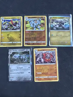 Pokemon Cards Lot: 10 Holo/reverse/non-holo ALL RARES #8 - Image 1
