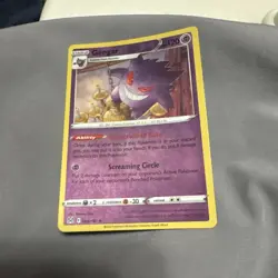 Pokemon TCG Lost Origin Gengar Reverse Holo Card 66/196 Condition - Image 1