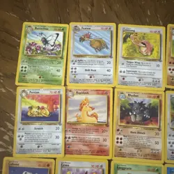 Pokemon Jungle 27 Card Lot Vintage All Different Uncommon And Common Pikachu - Image 2