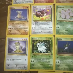 Pokemon Jungle 27 Card Lot Vintage All Different Uncommon And Common Pikachu - Image 4