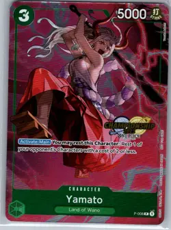 Yamato (CS 2023 Celebration Pack) P-008 English - One Piece Card - NM - Image 1