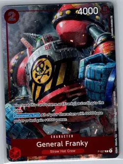 General Franky (Event Pack Vol. 2) P-027 English - One Piece Card - NM - Image 1