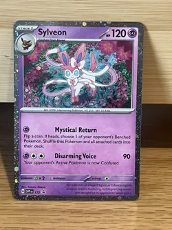 Sylveon (Cosmos Holo, #172) - Scarlet & Violet Promo Cards Pokemon NM/Mint - Image 1
