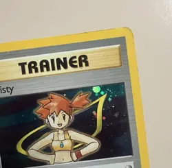 💦 Pokemon TCG Misty Trainer Card Gym Heroes 18/132 Holo Rare! - Image 2