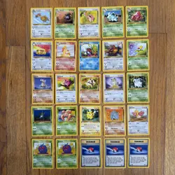 Pokemon TCG Jungle Lot of 25 Cards (1st Edition / Common / Uncommon) 1999 *READ* - Image 1