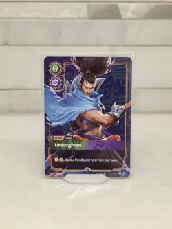 Riftbound YASUO Unforgiven METAL Card Houston Prize Wall Exclusive Promo 1/35 - Image 1