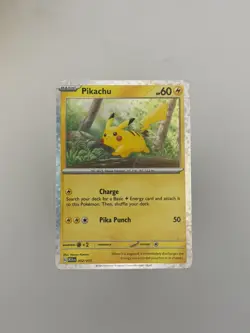 McDonald's Pikachu Promo 2024 NM Pokemon TCG Card 002/015 - Image 1