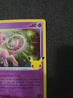 Mew Holo 011/025 Celebrations Pokemon Card 25th Anniversary - 2021 Rare - Image 3