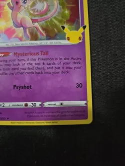 Mew Holo 011/025 Celebrations Pokemon Card 25th Anniversary - 2021 Rare - Image 4