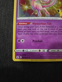Mew Holo 011/025 Celebrations Pokemon Card 25th Anniversary - 2021 Rare - Image 5