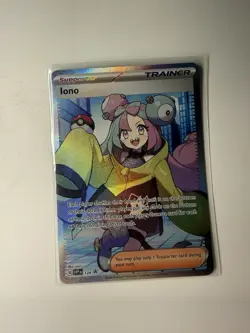 Iono 124 Pokemon TCG SV: Scarlet & Violet SVP - Black Star Promo Cards Sealed NM - Image 1