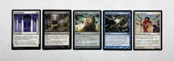 160 MTG MAGIC THE GATHERING 5 CARD MIXED LOT GHOSTLY PRISON RELIC SILVER ♨ - Image 1