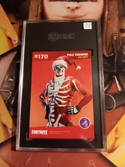 Fortnite Trading Card Series 2 Shard #170 Yule Trooper Epic ITALY G-10 - Image 2