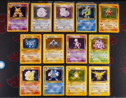 MP/HP (Unlimited) NEAR-COMPLETE Pokemon 13/16 HOLO-RARE Card BASE 102 Set WOTC#6 - Image 1