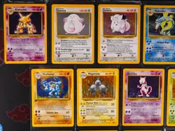 MP/HP (Unlimited) NEAR-COMPLETE Pokemon 13/16 HOLO-RARE Card BASE 102 Set WOTC#6 - Image 2
