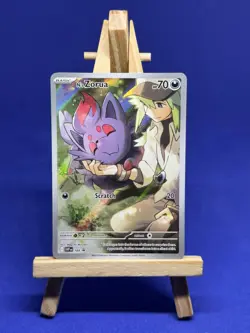 N's Zorua 189 Black Star Promo 2025 Scarlet Violet SVP Pokemon Card TCG - Image 1