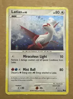 Latias - 3/17 - Holo Rare Promo Pokemon Card Promo Pop Series 7 - Image 1