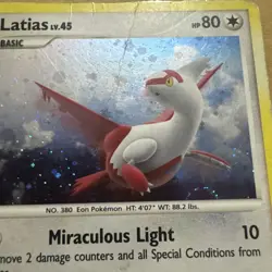 Latias - 3/17 - Holo Rare Promo Pokemon Card Promo Pop Series 7 - Image 3